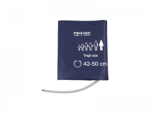 兼容飞利浦（Philips）M4559B可重复使用无创血压袖带，成人大腿，无囊