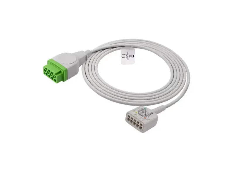 兼容GE 2017003-001&2017003-002的心电主电缆-3/5导联