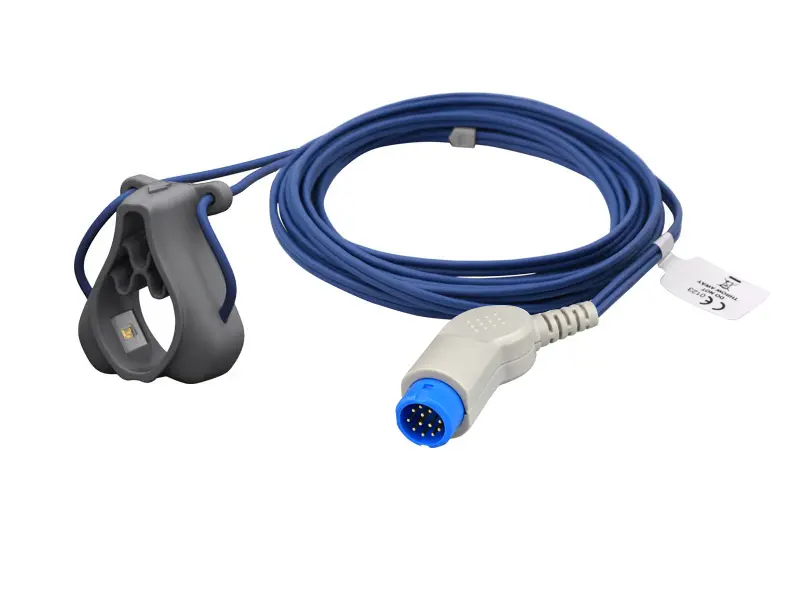 兼容Philips的重复性一体式血氧传感器（成人指环）