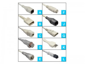 兼容科曼有创血压电缆