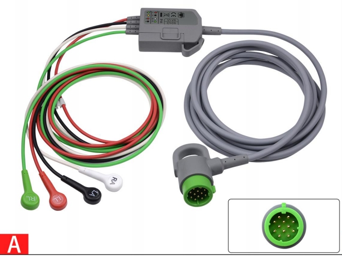 兼容美敦力（Medtronic）除颤心电导联线