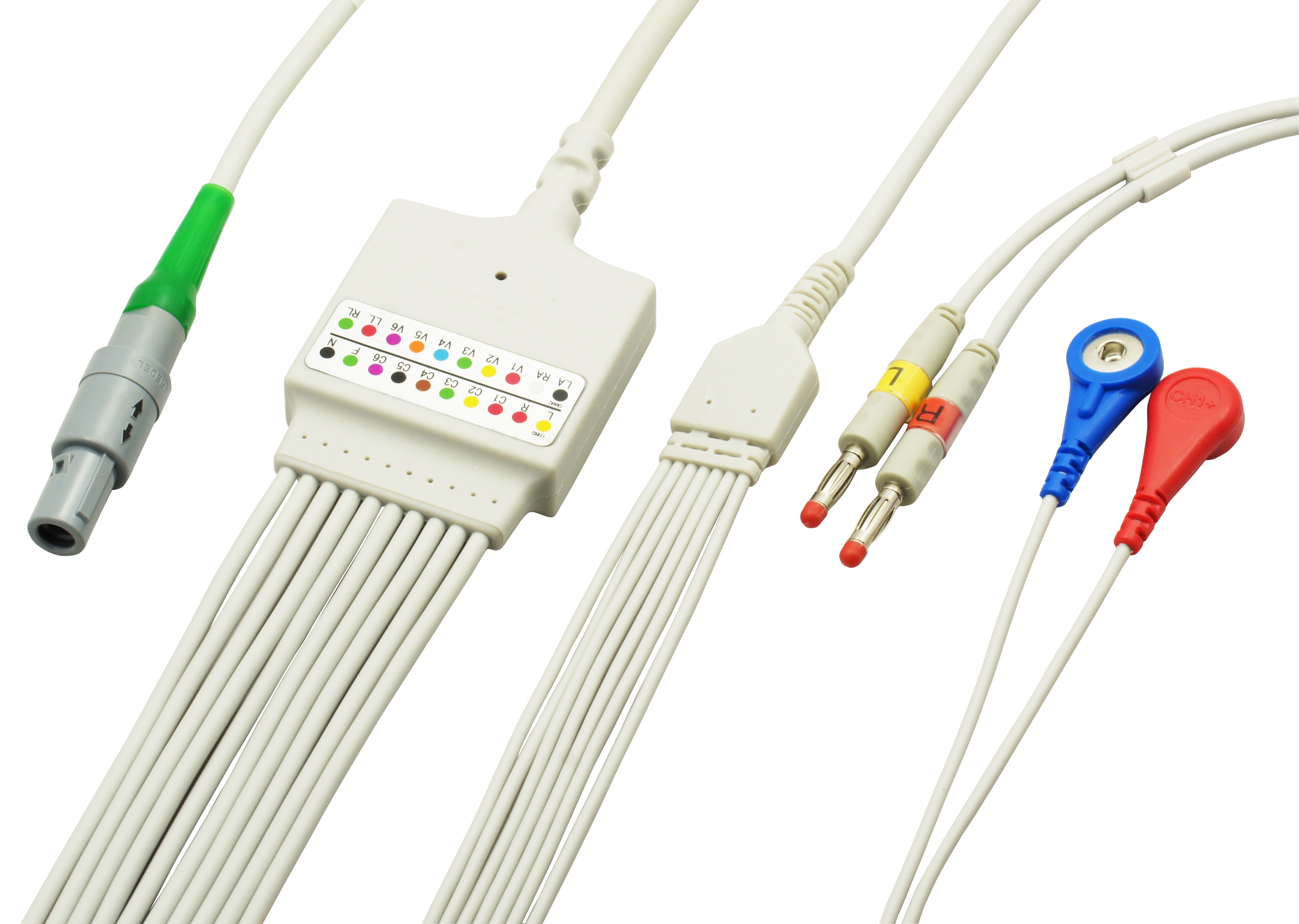 2017 wholesale price Type K Thermocouple Probes –  ECG Trunk Cable and Leads – Med-link