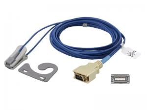 兼容Masimo的重复性一体式血氧传感器（成人耳夹）