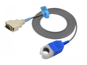 兼容日本光电（Nihon Kohden) JL-302T 的血氧探头转接线/延长线