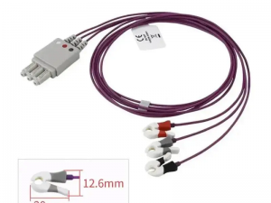 兼容飞利浦（Philips) M1624A的心电导联线，迷你夹