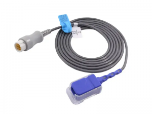 兼容 科曼（Comen）Nellcor Oximax技术的血氧探头转接线/延长线