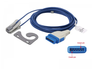 兼容GE马葵(GE Marquette)的重复性一体式血氧传感器（成人耳夹）