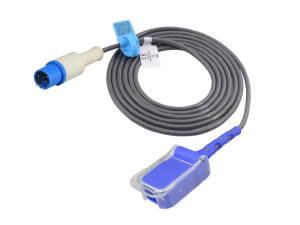 兼容西门子（Siemens）/德尔格（Drager）Nellcor Oximax技术的血氧探头转接线/延长线