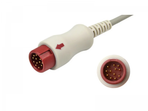 兼容迈瑞（Mindray）115-017849-00适配尤它（Utah）压力传感器的有创血压连接线
