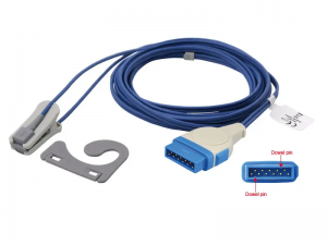 兼容GE-Carescape的重复性一体式血氧传感器（成人耳夹）