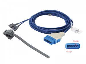 兼容GE马葵(GE Marquette)的重复性一体式血氧传感器（Y式多功能）