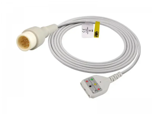 兼容科曼（Comen C60）的3导联心电主电缆