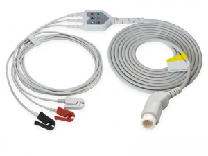 兼容飞利浦（Philips）989803160731的一体式心电导联-3导联，夹式