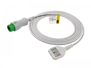 兼容迈瑞（Mindray EV6222&040-000754-00）的3导联心电主电缆