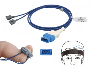 兼容GE Datex-Ohmeda的重复性分体式血氧传感器（Y式多功能）
