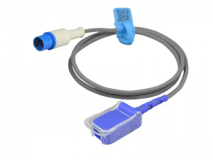 兼容西门子（Siemens）/德尔格（Drager）Nellcor Oximax技术的血氧探头转接线/延长线