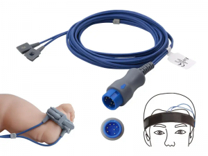 兼容Mindray > Datascope的重复性一体式血氧传感器（Y式多功能）