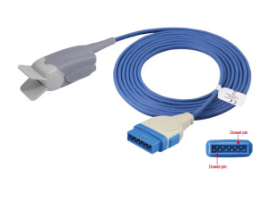 兼容GE-Carescape的重复性一体式血氧传感器（成人指夹）