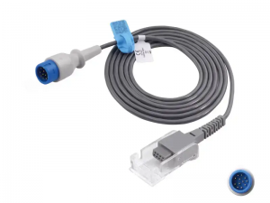 兼容 科曼（Comen） Digital技术的血氧探头转接线/延长线