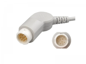 兼容飞利浦（Philips）989803160801的一体式心电导联-5导联,扣式，IEC