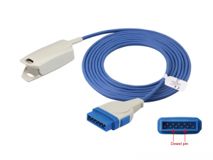 兼容GE Marquette的重复性一体式血氧传感器（成人指夹）