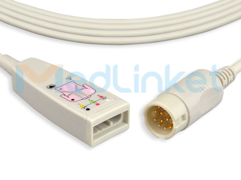 Competitive Price for Cheap Pressure Sensor –  Medlinket PHILIPS Compatible Direct-Connect ECG Cables – Med-link