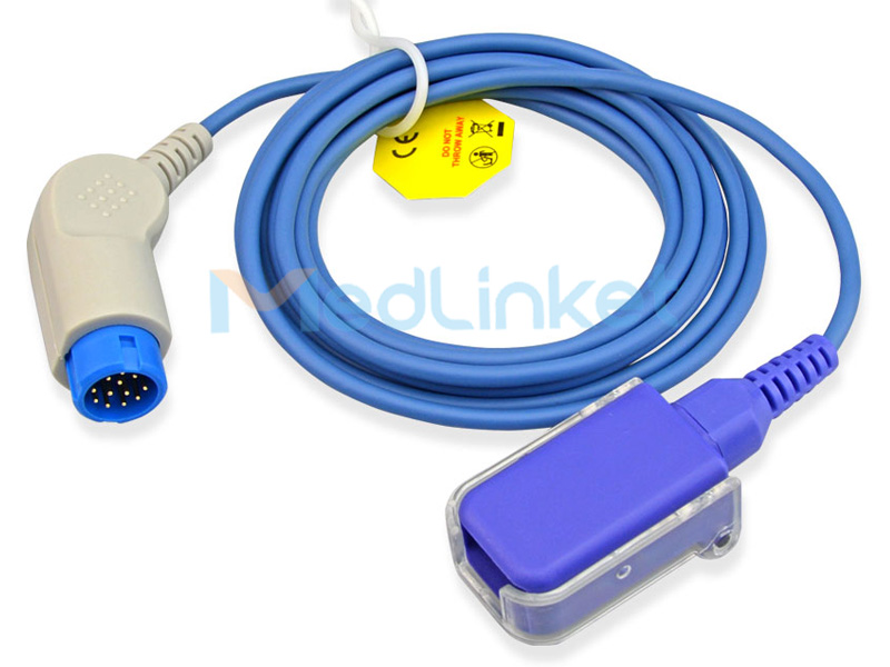 One of Hottest for Measure Sensor Module –  Medlinket Neusoft Compatible SpO2 Extension Adapter Cable – Med-link