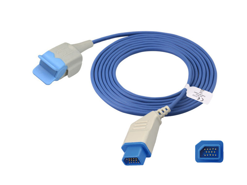 兼容日本光电（Nihon Kohden）的重复性一体式血氧传感器（儿童指夹）