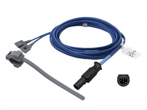 兼容德恩-欧美达（Datex Ohmeda）的重复性一体式血氧传感器（Y式多功能）