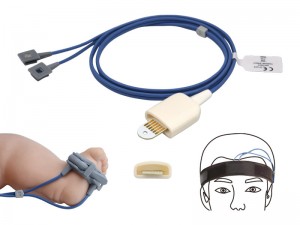 兼容Masimo的重复性分体式血氧传感器（Y式多功能）