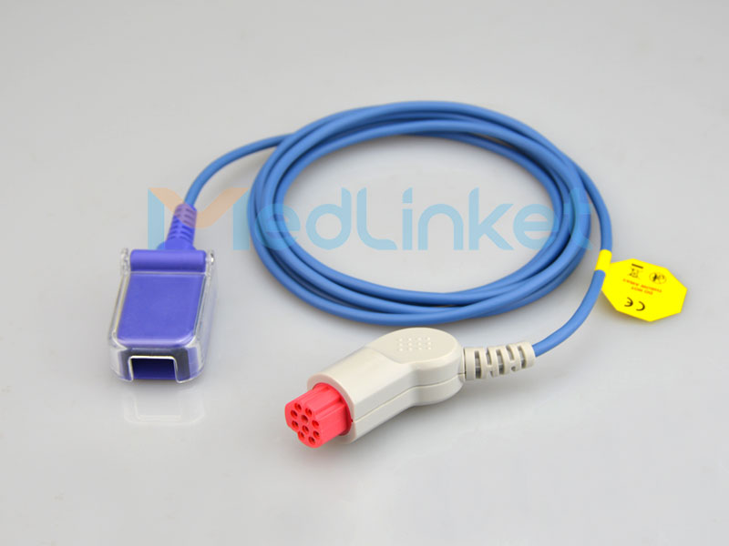 Professional China Eeg Lead Wires With Electrode –  Medlinket S&W Compatible SpO2 Extension Adapter Cable – Med-link