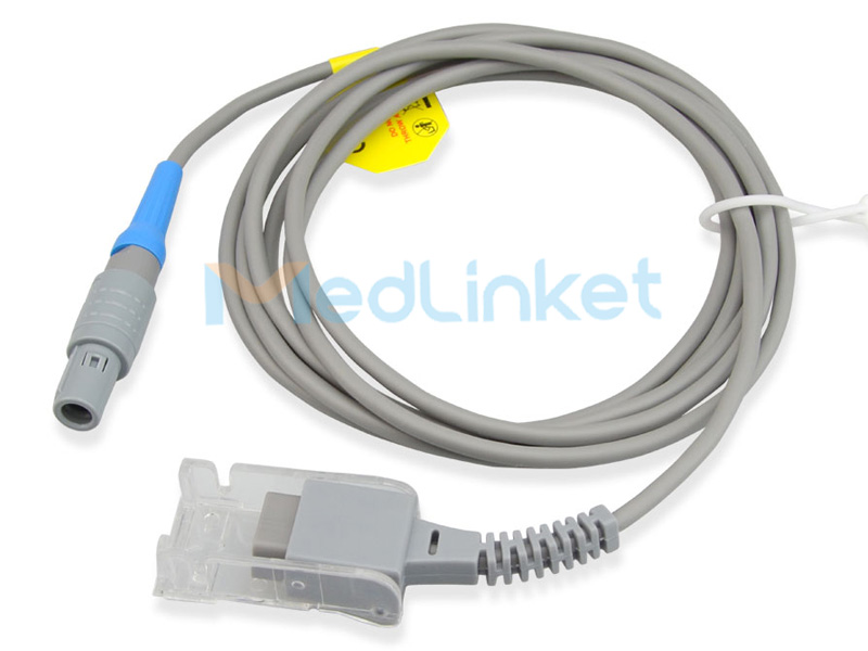 OEM China Ekg Diagnostic Tab Electrode –  Medlinket EDAN Compatible SpO2 Extension Adapter Cable – Med-link