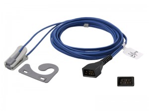 兼容Nonin的重复性一体式血氧传感器（成人耳夹）