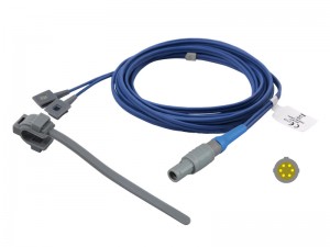 兼容 Biolight 的重复性一体式血氧传感器（Y式多功能）