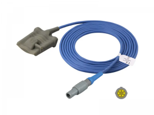 兼容 Biolight 的重复性一体式血氧传感器（成人指套）