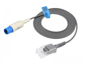 兼容 Hellige 30344358血氧探头转接线/延长线