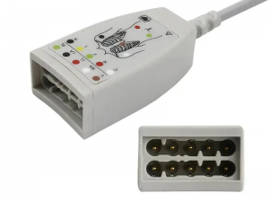 兼容飞利浦（Philips）M1663A的心电主电缆-5导联