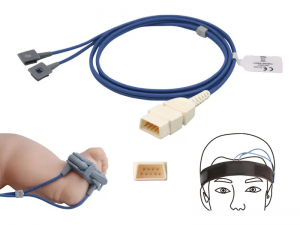 兼容Draeger的重复性分体式血氧传感器（Y式多功能）