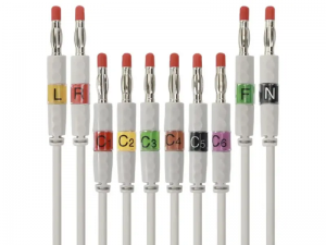 兼容Philips 989803151671的心电图机导联线 – 10导联，4mm香蕉插，IEC