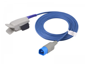 兼容Philips的重复性一体式血氧传感器（成人指夹）
