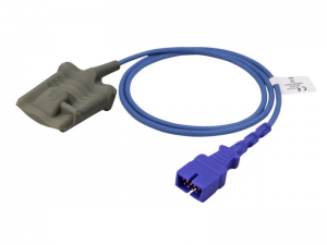 兼容Nellcor  Oximax FLEXMAX的重复性分体式血氧传感器（成人硅胶指套）