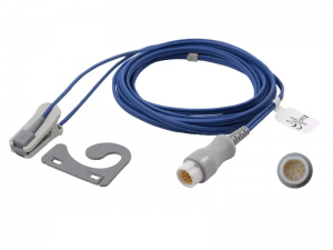 兼容Comen  C30/C50/C60/ C80/C90 的重复性一体式血氧传感器（成人耳夹）