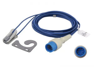 兼容 Biolight 的重复性一体式血氧传感器（成人耳夹）