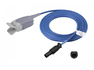 兼容德恩-欧美达（Datex Ohmeda）OXY-F4-H的重复性一体式血氧传感器（成人指夹）