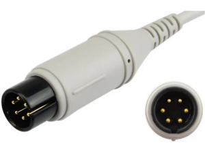 兼容迈瑞（Mindray）EA6131B&0010-30-43117的心电导联线-3导联,扣式，AHA