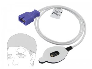 一次性使用脉搏血氧饱和度传感器（额贴式）