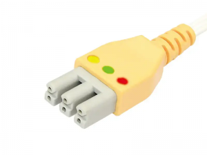 兼容西门子（Siemens）的一次性心电导联线 – 3导联