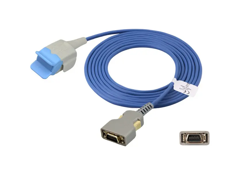 兼容Covidien > Nellcor的重复性一体式血氧传感器（儿童指夹）