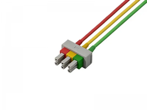 兼容飞利浦（Philips）M1613A的心电导联线-3导联,夹式，IEC