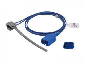 兼容日本光电（Nihon Kohden）的重复性分体式血氧传感器（新生儿包裹式）